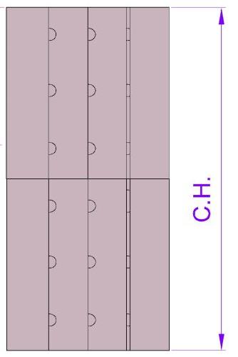 Closure height